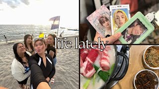 Tesa-archives: Life lately vlog | cafe, follow again, Mingyu CSE & beach