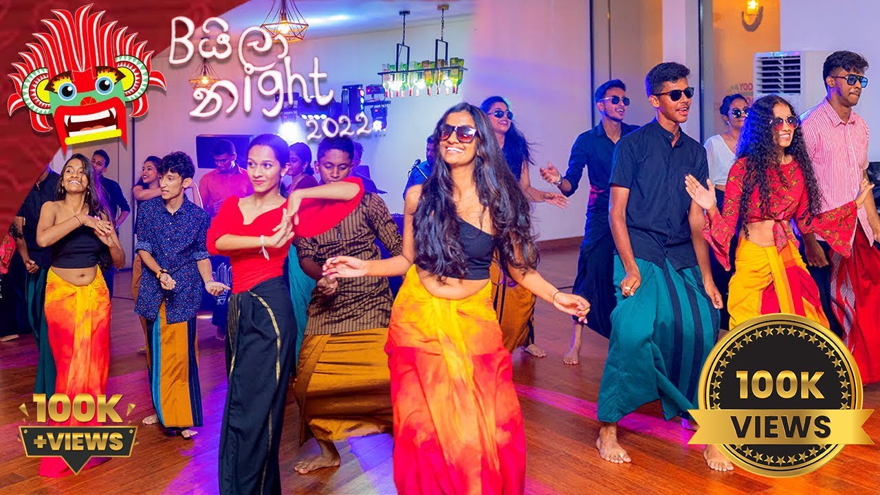 A Sri Lankan dancing