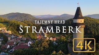 TAJEMNÝ HRAD ŠTRAMBERK (4K | Cinematic Dron Video)