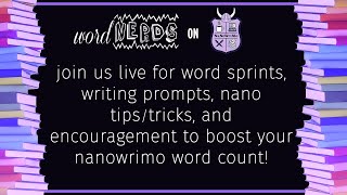 VIRTUAL WRITE-IN featuring The WordNerds!