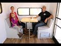 How to Build a DIY Travel Trailer - Dinette, Bed, Cabinets and more (Part 6)