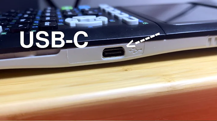 TI-84 Plus CE USB-C mod using dedicated pcb