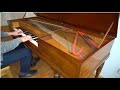 Broadwood square piano, Schubert: Ungarische Melodie D 817