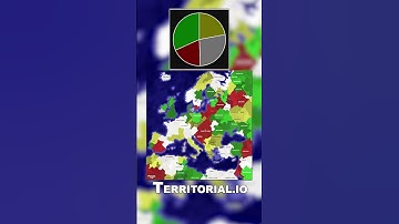 Strange Europe Territorial.io Timelapse #shorts