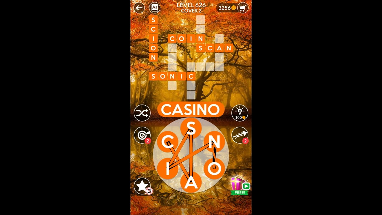0626 Wordscapes Autumn Cover Level 626 - YouTube