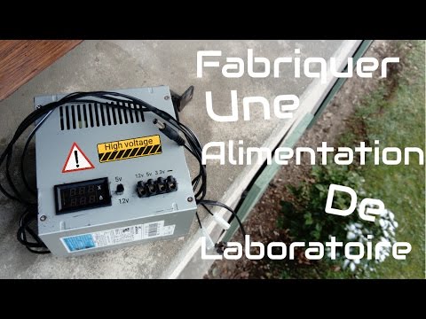 Transformez facilement une alimentation ATX en alimentation de