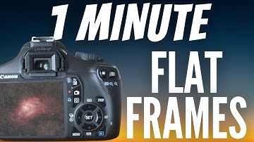 How to take FLAT frames for DSLR Camera - Beginners Astrophotography Tutorial