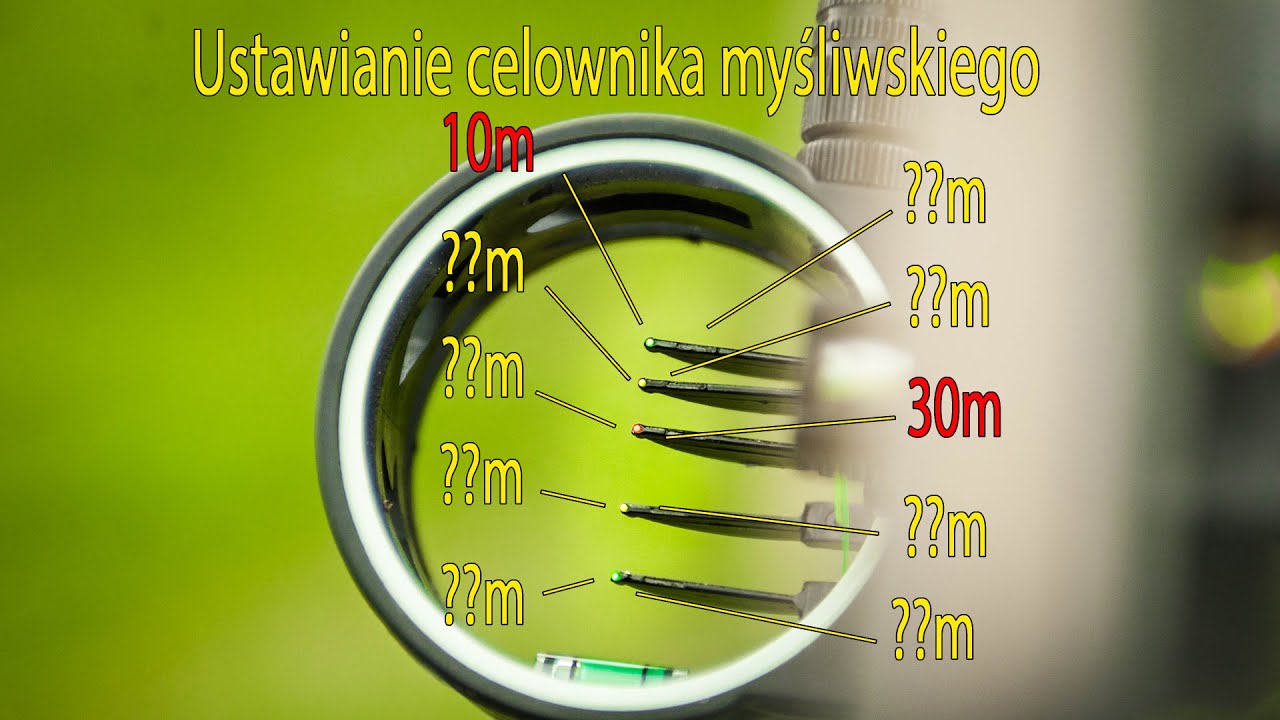 Jak prawidłowo ustawić prosty celownik myśliwski w łuku bloczkowym