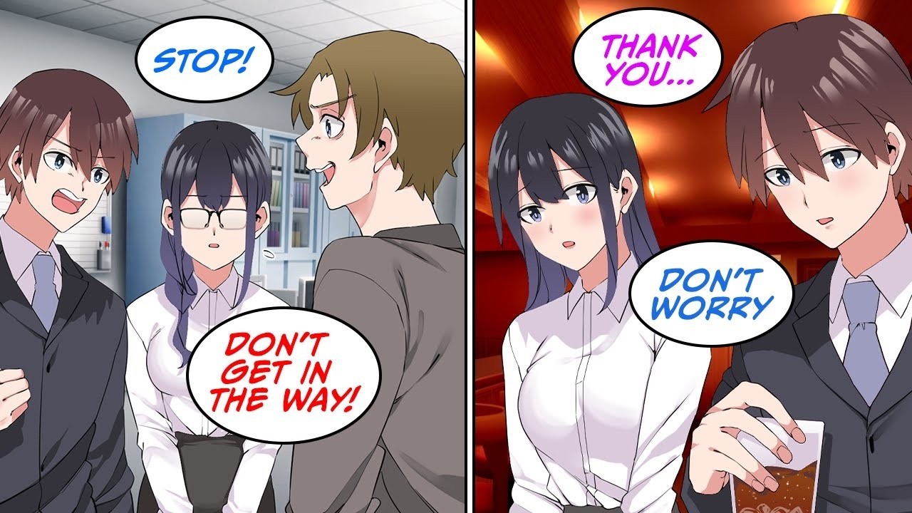 My colleague would harass a female employee and dump all of his work on her [Manga Dub]