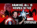 Ranking All 19 Movies in the Marvel Cinematic Universe (w/ Avengers: Infinity War)