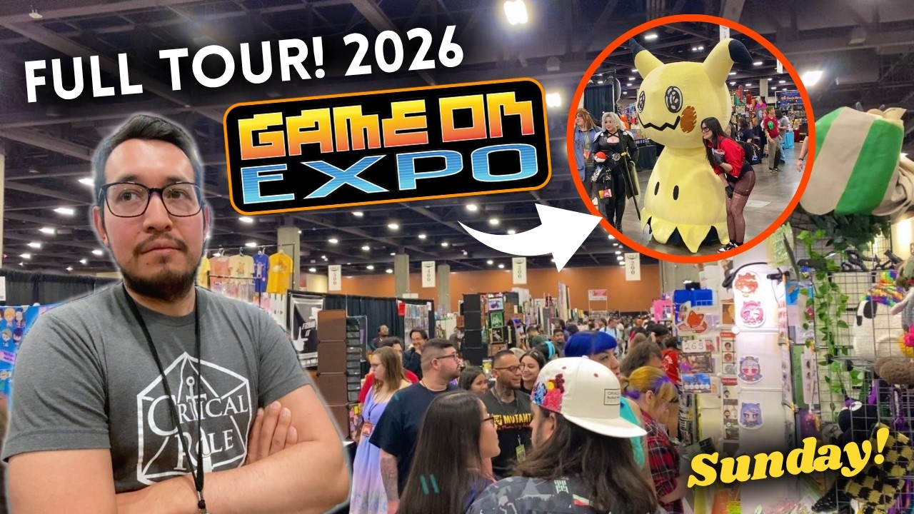 Full Tour of Game On Expo 2026! - YouTube