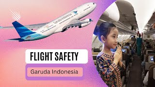 GARUDA AIRLINES FLIGHT SAFETY VOICE OVER