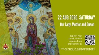 Catholic Weekday Mass Today Online - Saturday, Our Lady, Mother and Queen 2020 screenshot 2