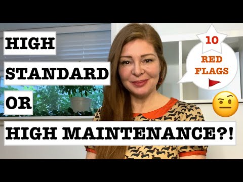 High Maintenance Vs High Standard Women (Is She Worth It?🚩)