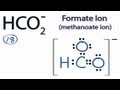 HCO2- Lewis Structure: How to Draw the Lewis Structure for HCO2-