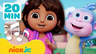 Новые Музыкальные Приключения Даши | 20-Минутная Подборка | Nick Jr. Cyrillic