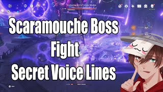 Scaramouche Boss Fight Secret Voice Lines - Genshin Impact