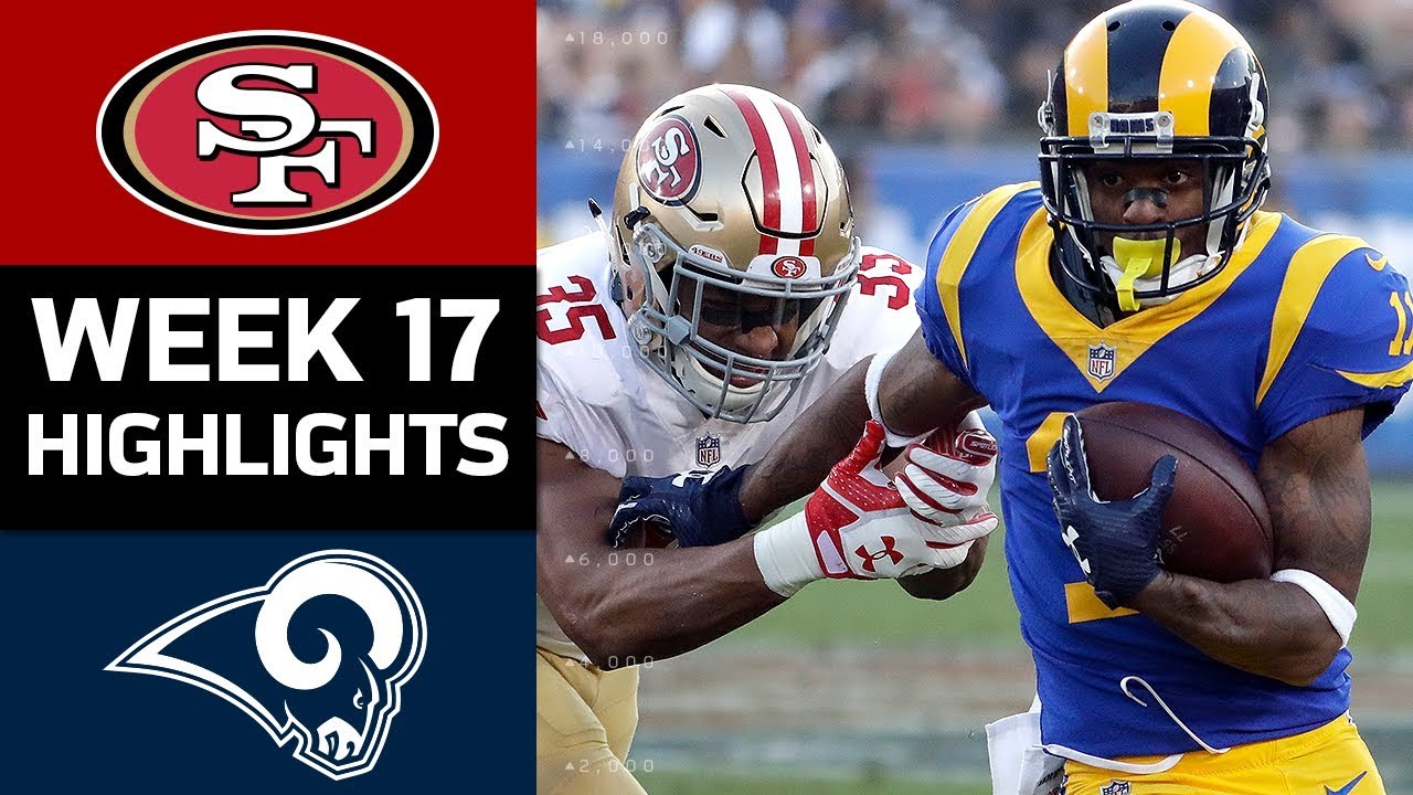 49ers vs. Rams  NFL Week 17 Game Highlights 