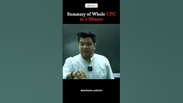 Summary of Whole CPC in 1 Minute ! #cpc #cpcbyniteshsir