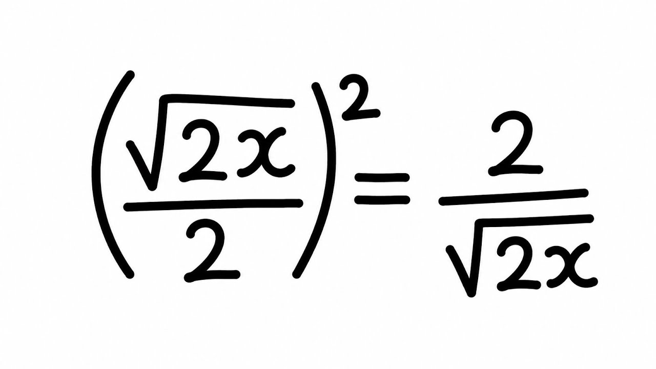 Solving Exponential Equations with Square Roots