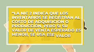 NIC 2 - Inventarios