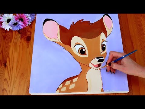 PAINTING Bambi DISNEY ART