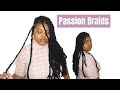 Curly Passion Box Braids Tutorial | Boho/Butterfly Braids | Mane Concept Coily Water 20"