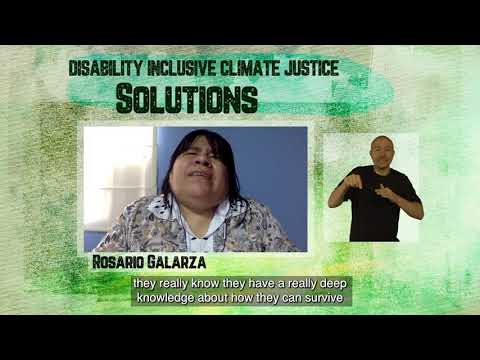 Disability Inclusive Climate Justice (short version) - YouTube