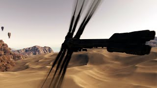 MSFS: I received PPL (AAAAA) to fly an Ornithopter over the Arrakis.