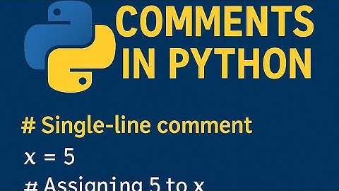 Comments in python with practical examples and notes|Single line comments and multi line comments