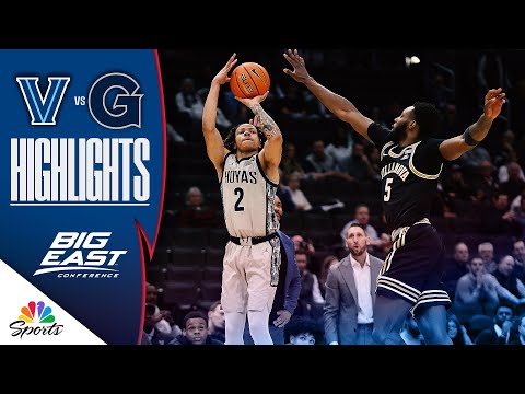 Villanova vs. Georgetown | COLLEGE BASKETBALL HIGHLIGHTS | 3/4/25