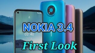 Nokia 3.4 First Look. Nokia mobiles.