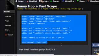 How to Install Cs 1.6 Scripts