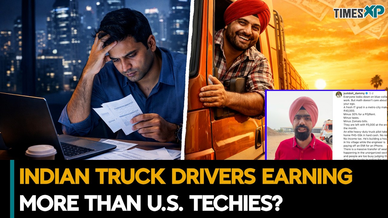 Indian Truckers Earning More Than U.S. Engineers? | Indians In The U.S.