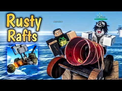 Rusty Rafts Monster Jugando Rusty Rafts 🌊 (ROBLOX) #robloxmexico #robloxespañol # ...