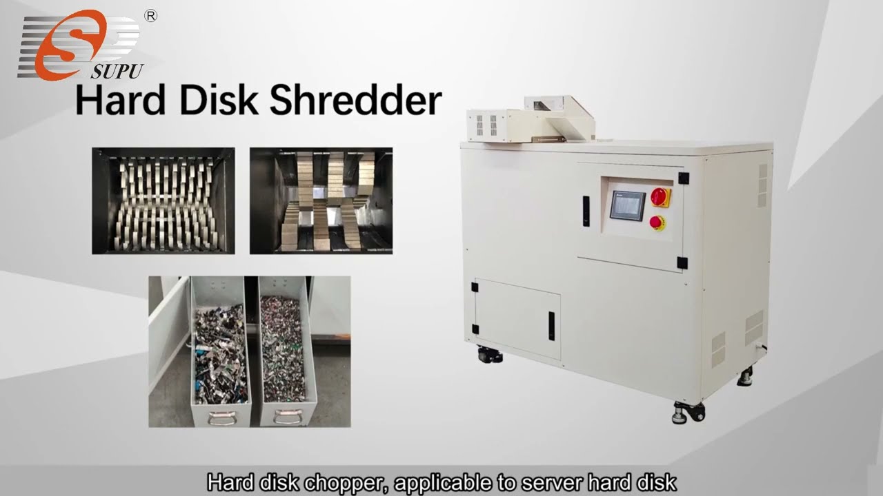 SUPU HD3000 HDD and SSD Combo shredder