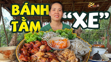 Độc đáo BÁNH TẰM XE Sa Đéc , món ăn dân dã cuộc sống Miền Tây | Nón Lá #03