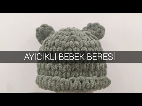 Ayıcıklı Bebek Beresine 👂 Kulak Yapımı | Beklenen Video Geldi 🙌