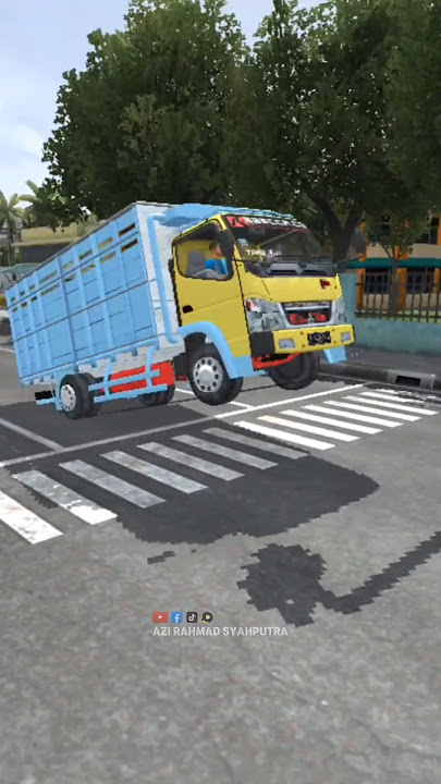 YANG DIHARAPKAN PENGENDARA DIBELAKANG KETIKA BARU LAMPU HIJAU...👆😂 #shorts #bussid #viralvideo
