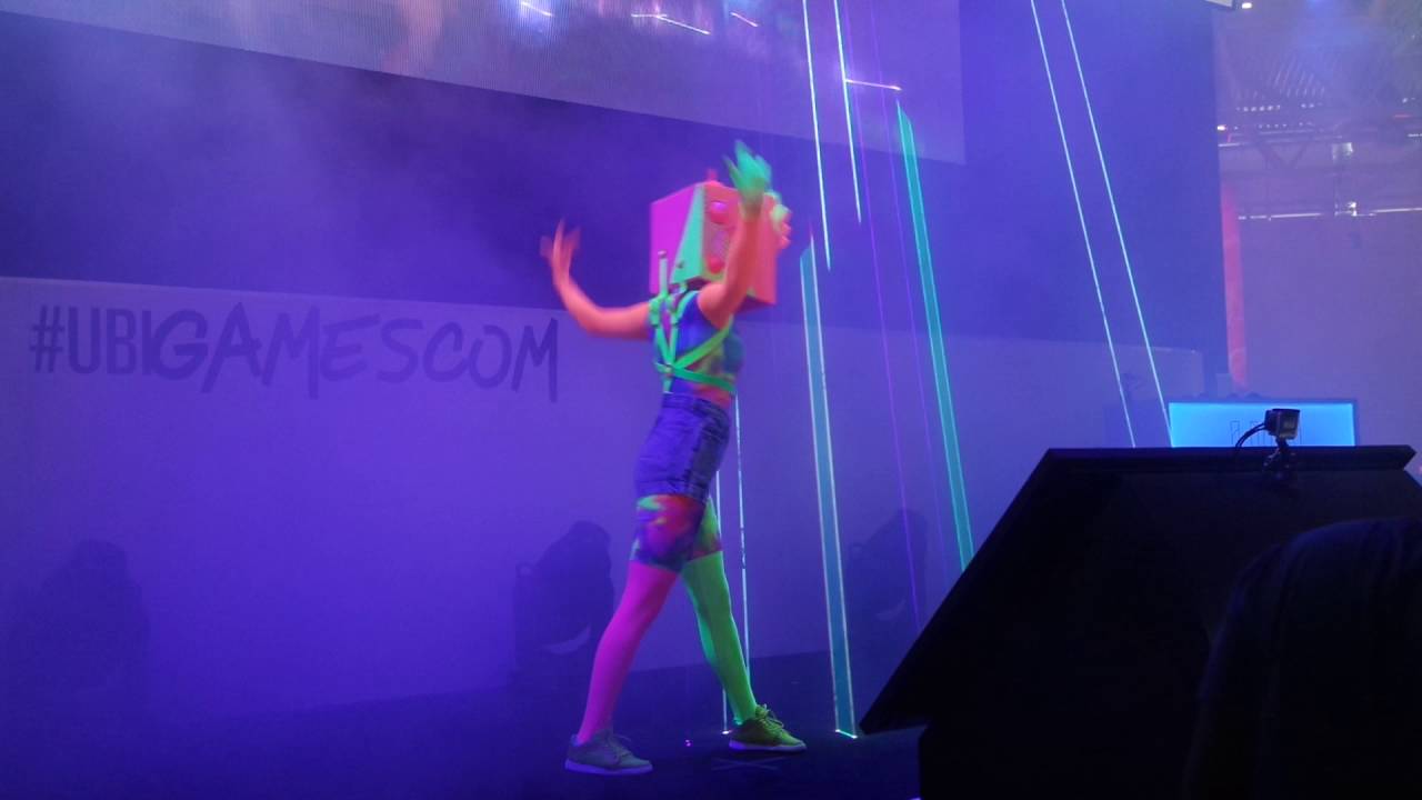 Laser Show Just Dance 2017 at Gamescom - Radical