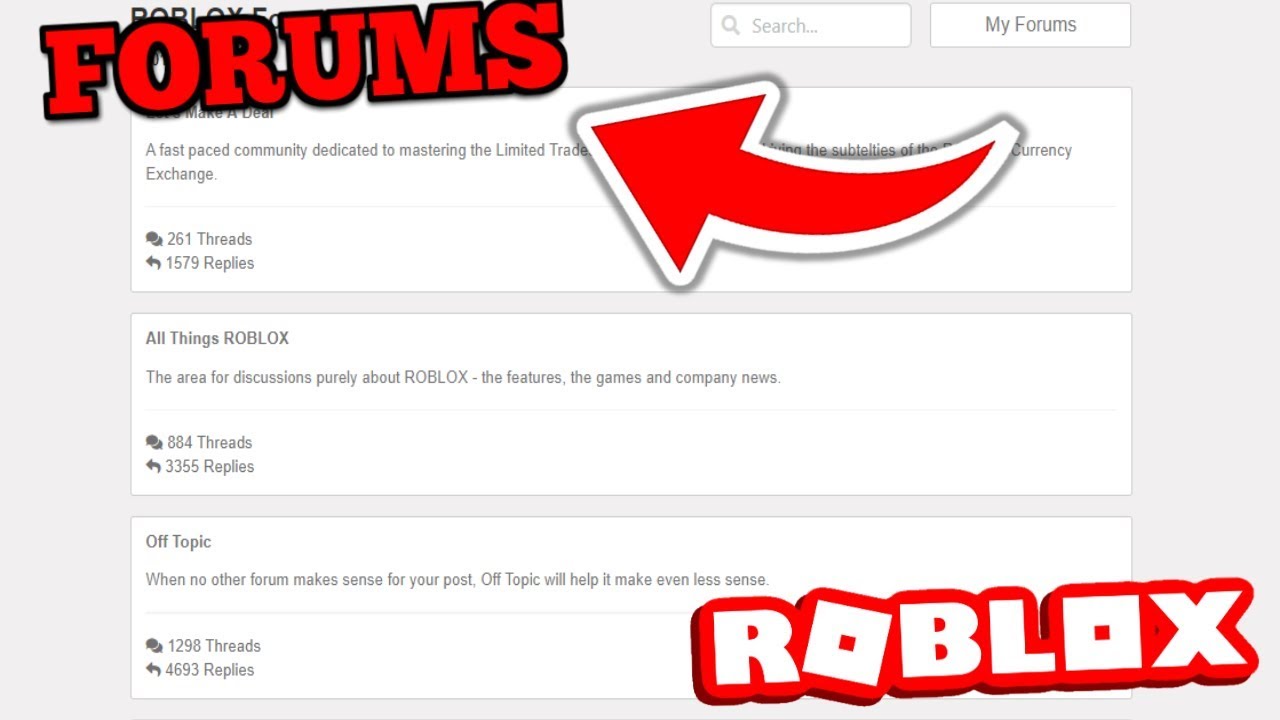 New Forums For Roblox Ft Linkmon99 Youtube