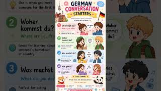 Learn German Fast 🇩🇪 | Easy Conversation for Beginners | Speak German Confidently! #shorts