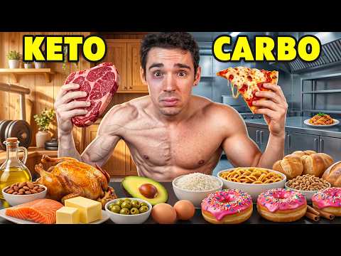 48h DIETA CHETOGENICA vs PIENA di CARBOIDRATI.