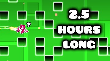Playing The LONGEST Maze Level In Geometry Dash