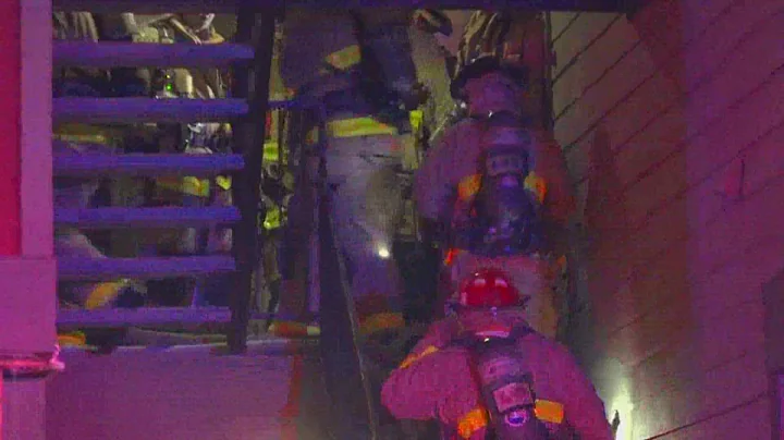 6 families displaced after apartment fire, child treated for smoke inhalation