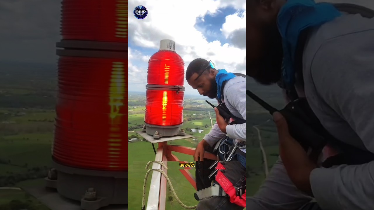 $1,300 for Changing One Light Bulb? The World's Most Dangerous Job! 😱