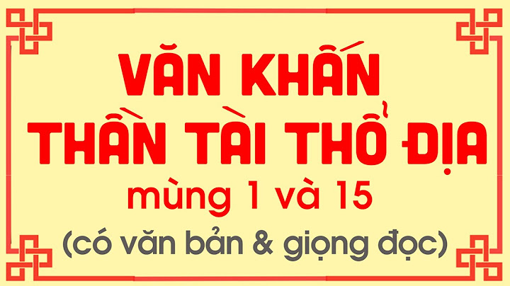 Văn khấn mùng 1 tháng 7 thần tài