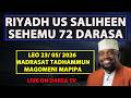 🔴#LIVE - DARASA LA RIYADH US SALEEN SEHEMU 72/MADRASAT TADHAMMUN MAGOMENI  / SHEIKH WALID ALHAD