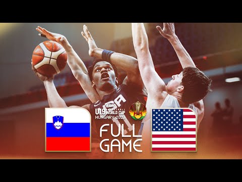 Slovenia v USA | Full Basketball Game | FIBA U19 Basketball World Cup 2023