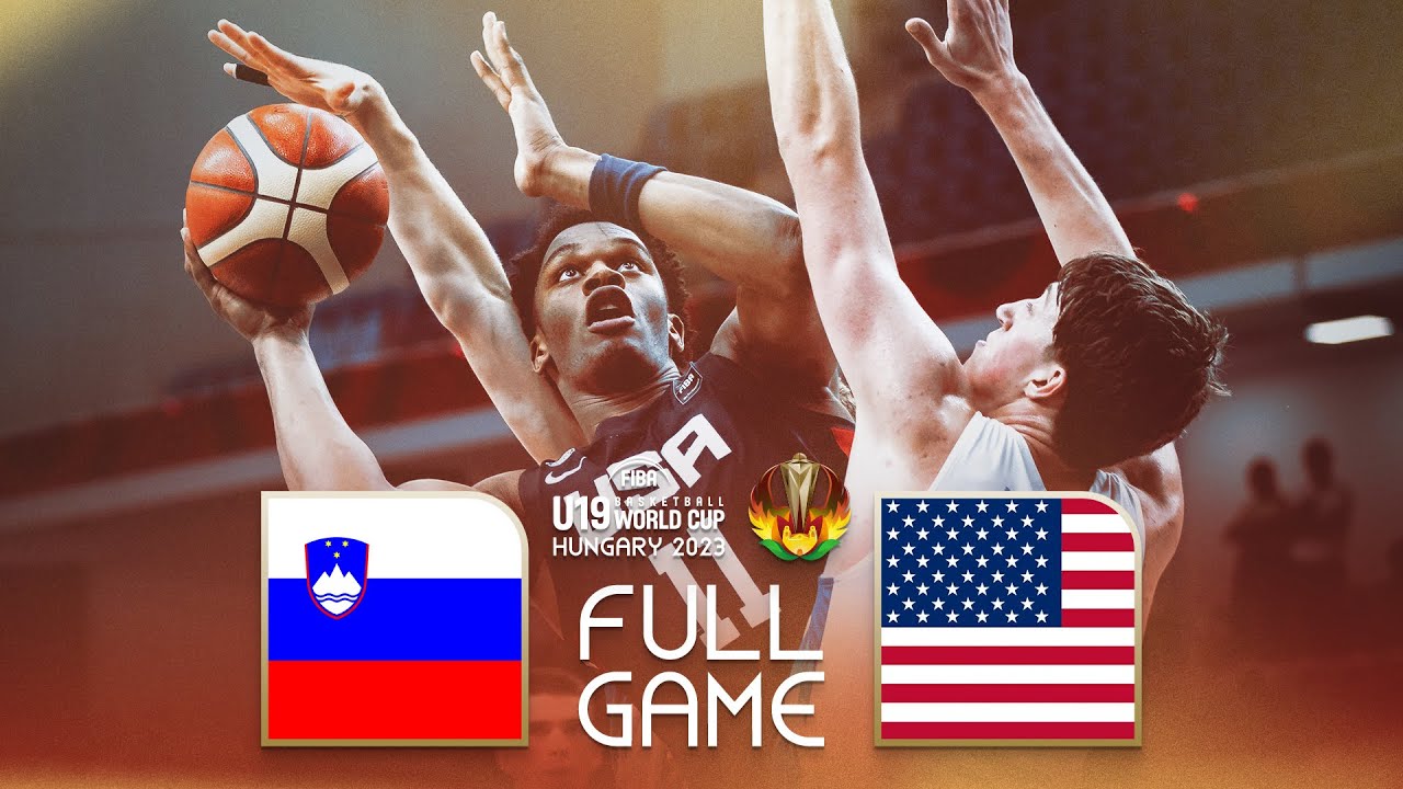 Slovenia v USA Full Basketball Game FIBA U19 Basketball World Cup 2023 